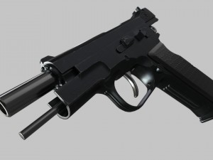 bren ten 10mm pbr 3D Модель
