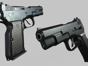 bren ten 10mm pbr 3D Model