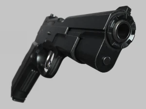 bren ten 10mm pbr 3D Model