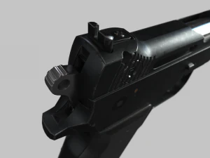 bren ten 10mm pbr 3D Model
