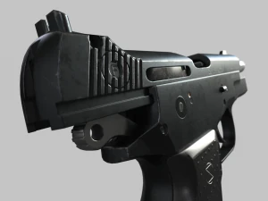 bren ten 10mm pbr 3D Model