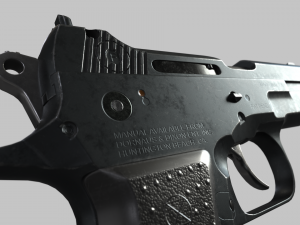 bren ten 10mm pbr 3D Модель