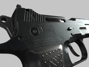 bren ten 10mm pbr 3D Model