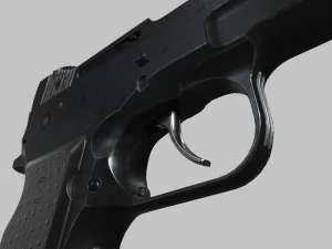 bren ten 10mm pbr 3D Model