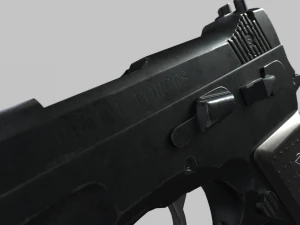 bren ten 10mm pbr 3D Model