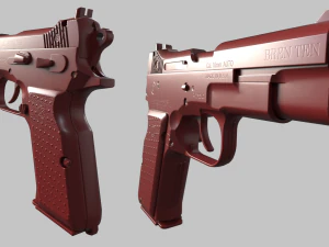 bren ten 10mm pbr 3D Model