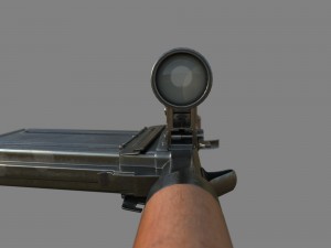 fg-42 german paratrooper rifle pbr 3D Model