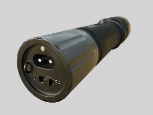 taser police flashlight pbr Model 3D