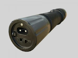 taser police flashlight pbr 3D Model