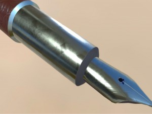 old pen 3D 모델