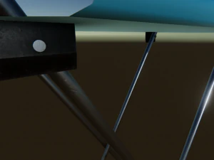 B&uuml;gelbrett 3D Modell