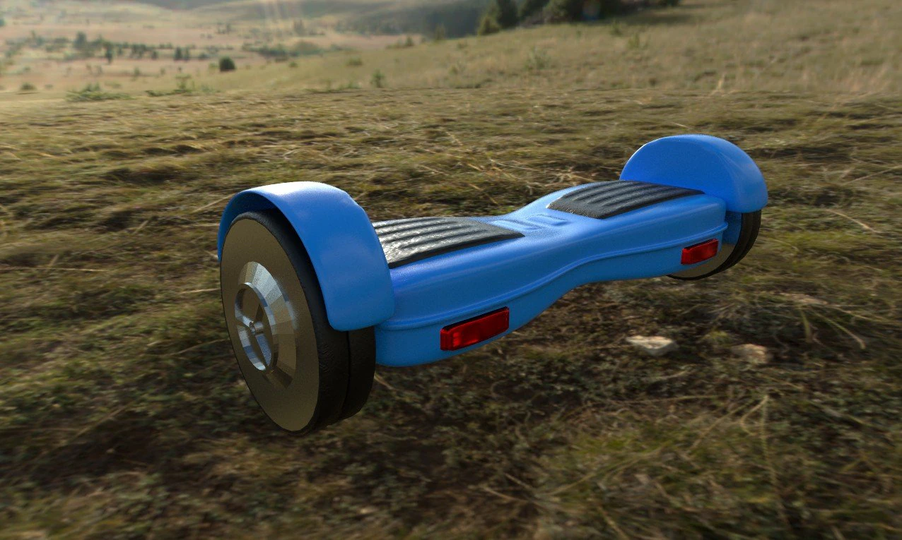 hoverboard Modello 3D .c4d .max .obj .3ds .fbx .stl .blend 