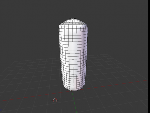 punching bag blue 3D Model