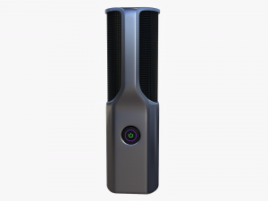 Microphone Concept Silver Model 3D