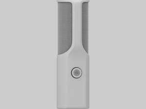 Microphone Concept Silver Model 3D
