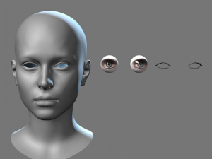 head base mesh 3D Model