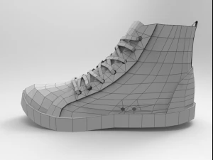대표성 남자부츠 3D 모델