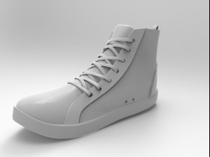 lowpoly menboot 3D 模型