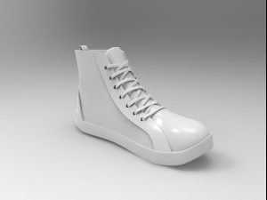 lowpoly menboot 3D 模型