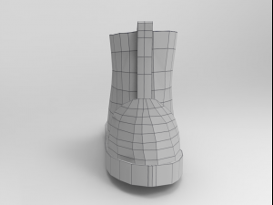 lowpoly menboot 3D 模型