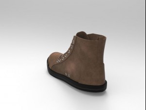 lowpoly menboot 3D 模型