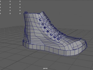 lowpoly menboot 3D 模型