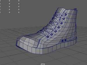 대표성 남자부츠 3D 모델