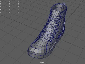 대표성 남자부츠 3D 모델