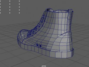 대표성 남자부츠 3D 모델