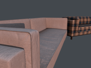 modern sofa 3D Model
