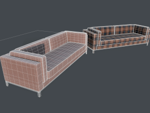 modern sofa 3D Model