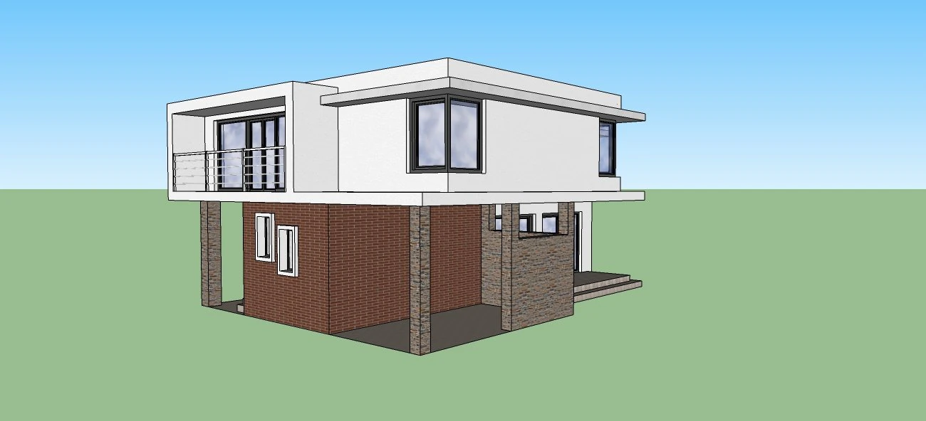 house 1 3D Model .c4d .max .obj .3ds .fbx .stl .blend 