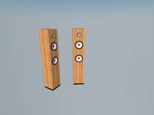 musical speaker 3D Model