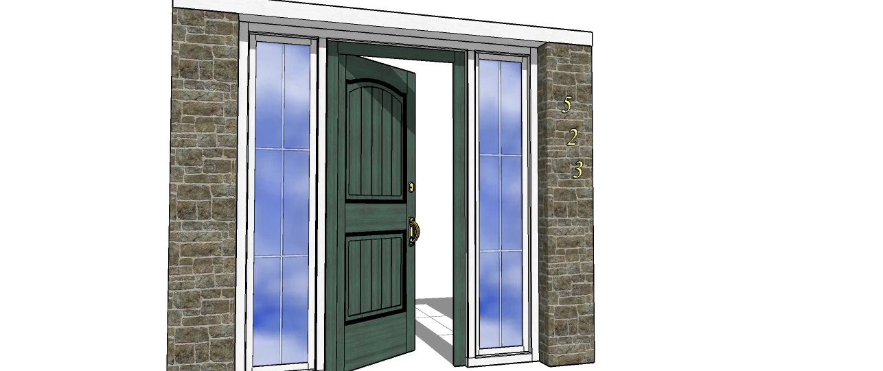 door3 3D Model .c4d .max .obj .3ds .fbx .stl .blend 