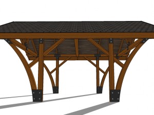 carport Model 3D