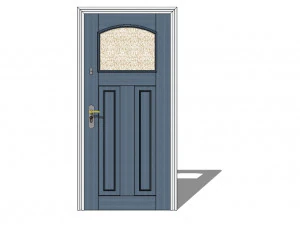 portas cl&aacute;ssicas Modelo 3D
