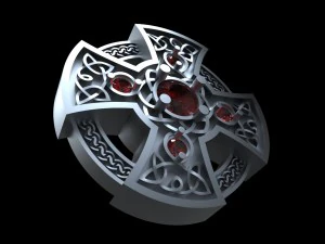 cruz celta Modelo de Impressão 3D