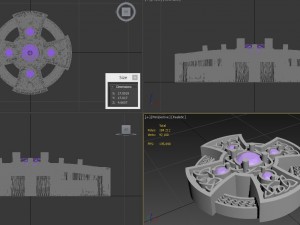 celtic cross 3D Print Model