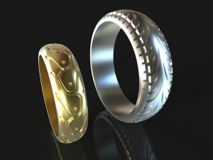 rings Model do druku 3D