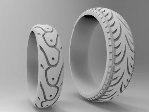 rings 3D Print Model