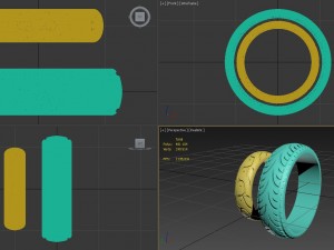 rings Modèles 3D en vedette