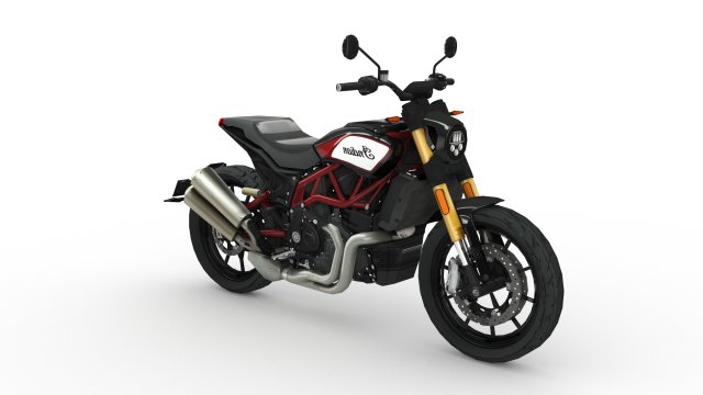 low poly indian ftr 1200 3Dモデル .c4d .max .obj .3ds .fbx .stl .blend 
