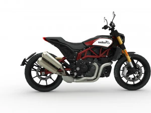 low poly indian ftr 1200 3D Model