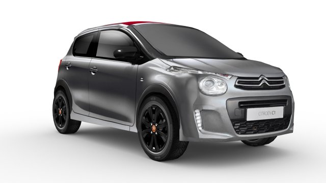 low poly citroen c1 urban ride 3Dモデル .c4d .max .obj .3ds .fbx .stl .blend 