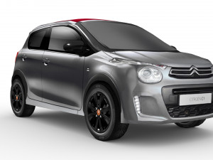 low poly citroen c1 urban ride 3D 模型