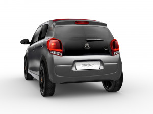 low poly citroen c1 urban ride 3Dモデル