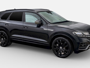 volkswagen touareg 2020 black edition 3D Model