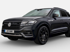 volkswagen touareg 2020 black edition 3D Model