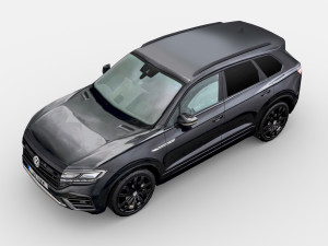 volkswagen touareg 2020 black edition 3D Model