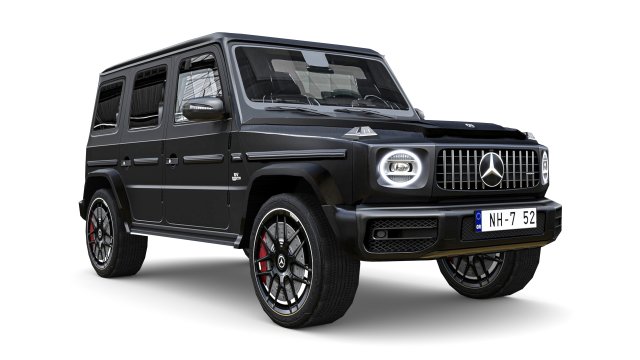 mercedes-benz amg 63g 2020 3D Model .c4d .max .obj .3ds .fbx .stl .blend 